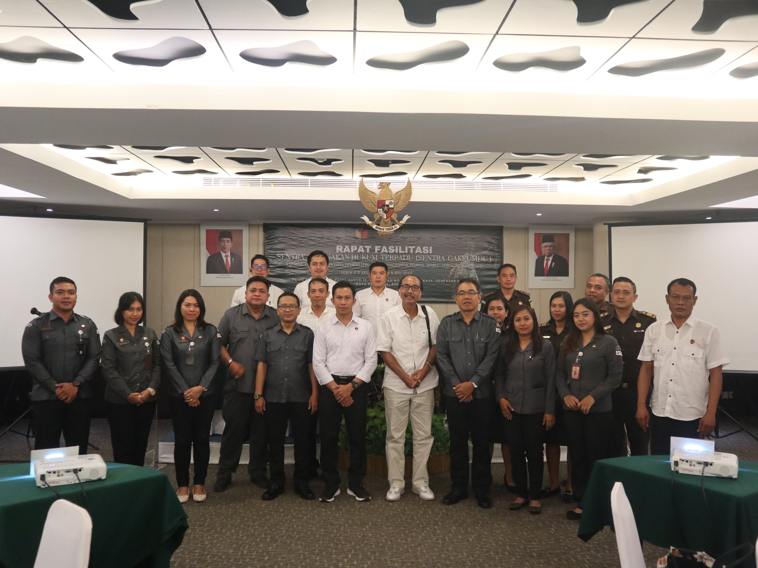 Gelar Rakor, Gakkumdu Denpasar Undang Ahli Hukum Adat Udayana
