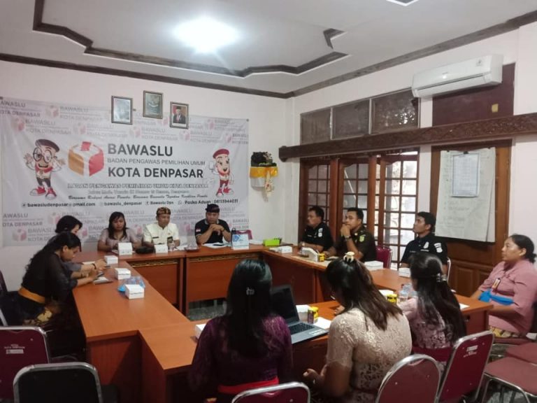 Rapat pembentukan Gakkumdu dalam rangka Pemilihan walikota dan wakil walikota tahun 2020