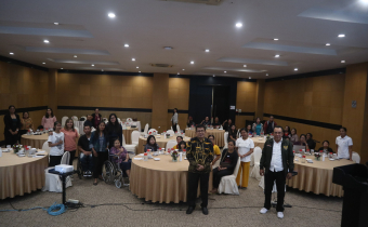 Berikan Sosialisasi, Bawaslu Denpasar Ajak Disabilitas Jaga Hak Pilihnya