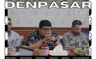 Bawaslu Denpasar Siapkan Jajaran dalam Penanganan Pelanggaran untuk Menyongsong Pemilu Serentak 2024