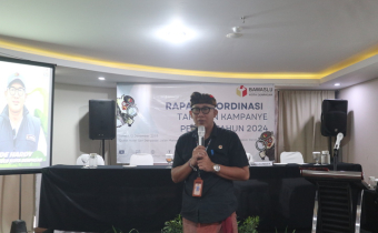 Rapat Koordinasi Pengawasan Kampanye, Hardy tekankan Pelaksanaan Kampanye Sesuai Regulasi