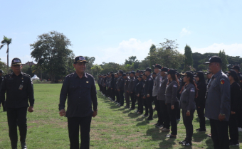 Gelar Apel Siaga, Suguna: Bawaslu Bali beserta Jajaran Siap Awasi Tahapan Kampanye