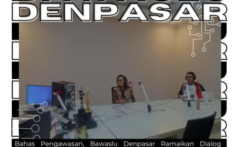Bahas Pengawasan, Bawaslu Denpasar Ramaikan Dialog Interaktif di RPKD