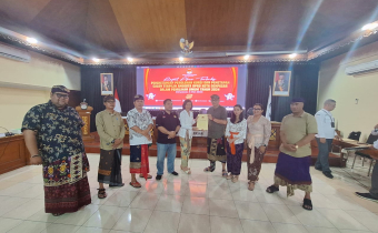 Sah ! Penetapan Calon Terpilih Anggota DPRD Kota Denpasar dalam Pemilihan Umum Tahun 2024 di Kota Denpasar sebanyak 45 kursi dari 5 Dapil