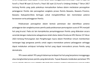Press Release TPS Rawan